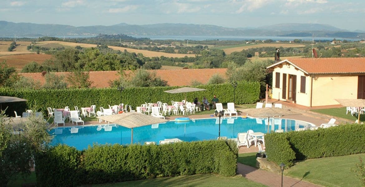 Vila Poggio Bella Vista Castiglione del Lago Exteriér fotografie